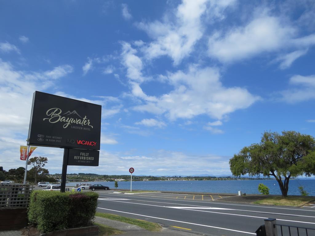 Baywater Lakeview Motel Taupo Exterior photo